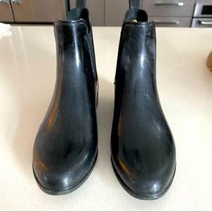 Sam Edelman Black Rain Boots